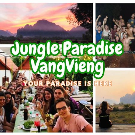 Jungle Paradise Vangvieng - Bungalows Vang Vieng Εξωτερικό φωτογραφία