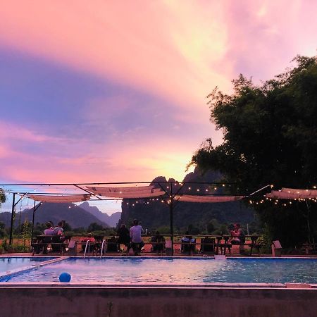 Jungle Paradise Vangvieng - Bungalows Vang Vieng Εξωτερικό φωτογραφία