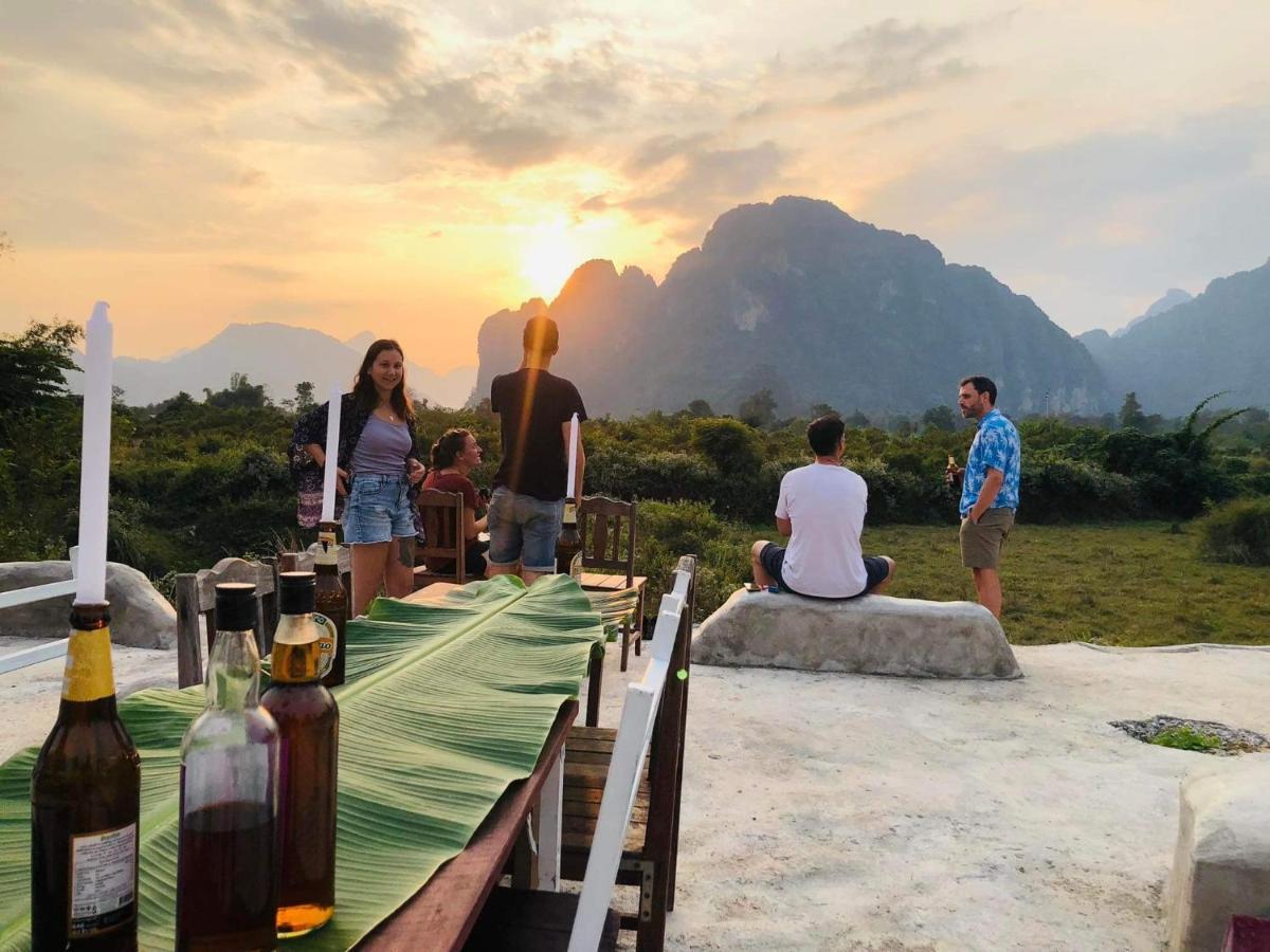 Jungle Paradise Vangvieng - Bungalows Vang Vieng Εξωτερικό φωτογραφία