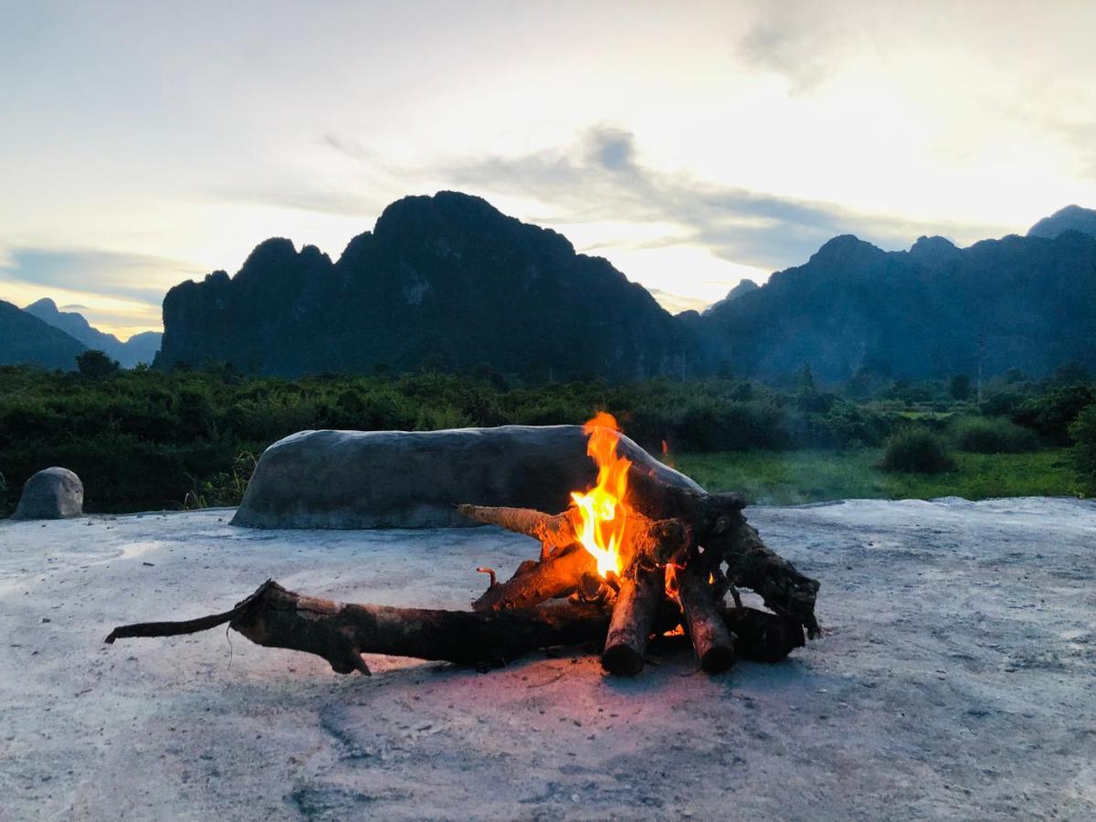 Jungle Paradise Vangvieng - Bungalows Vang Vieng Εξωτερικό φωτογραφία