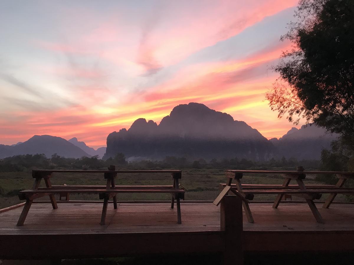 Jungle Paradise Vangvieng - Bungalows Vang Vieng Εξωτερικό φωτογραφία