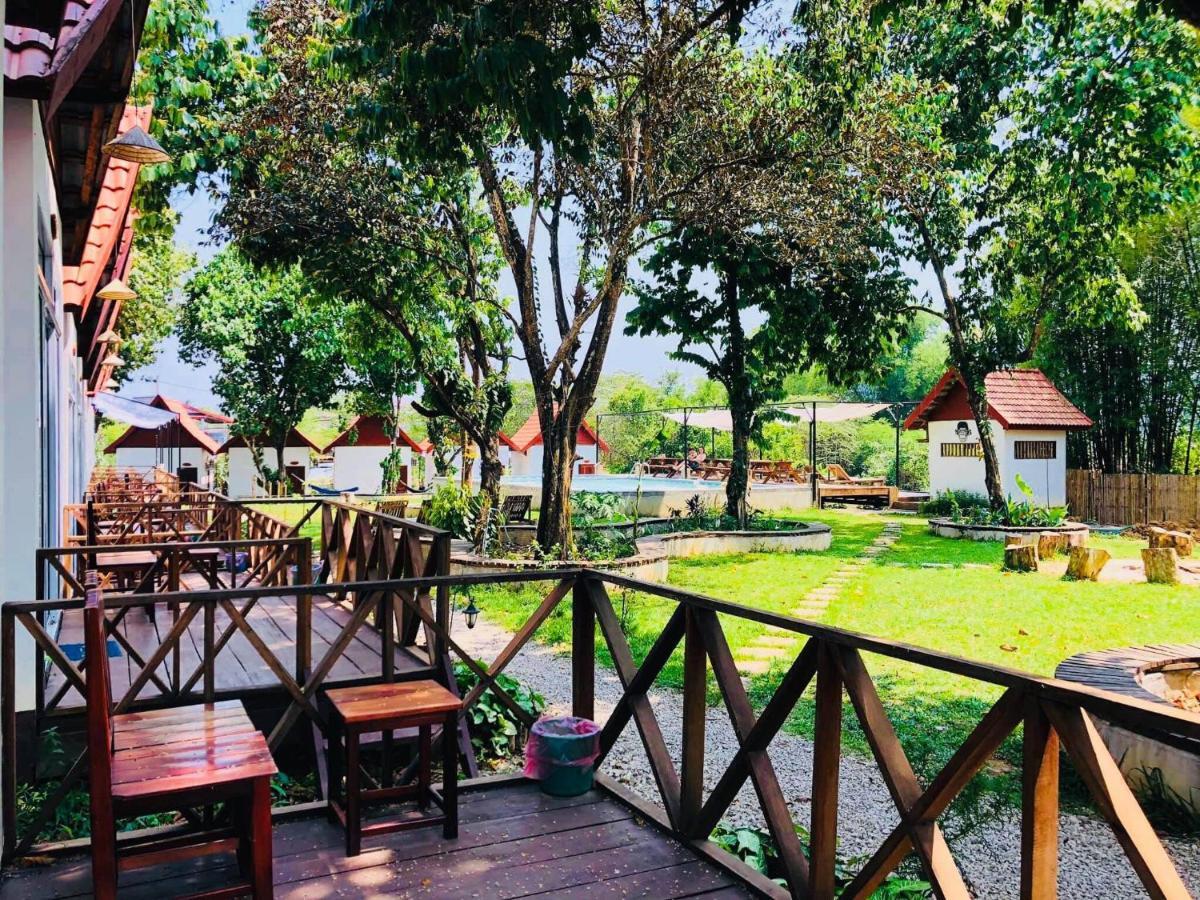 Jungle Paradise Vangvieng - Bungalows Vang Vieng Εξωτερικό φωτογραφία